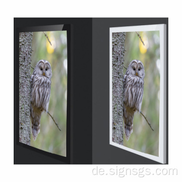 Benutzerdefinierte Werbung Magnetic Light Box Sinage